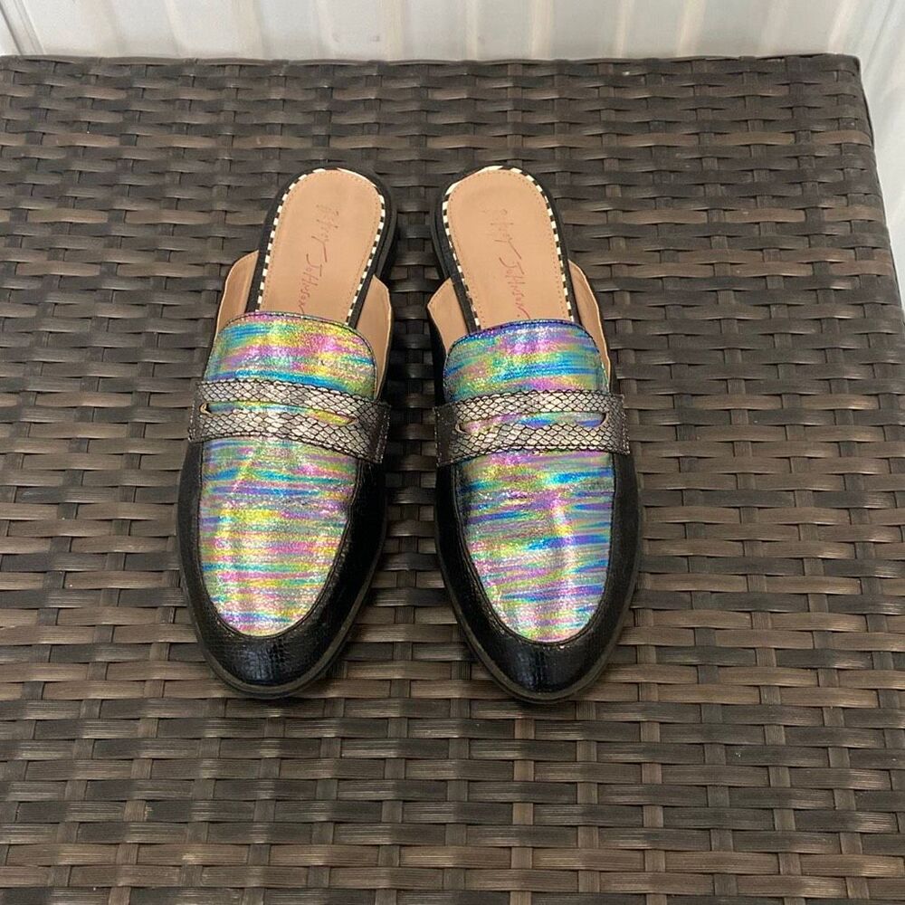 Betsy Johnson Marker slip on mules loafers women’s size 11